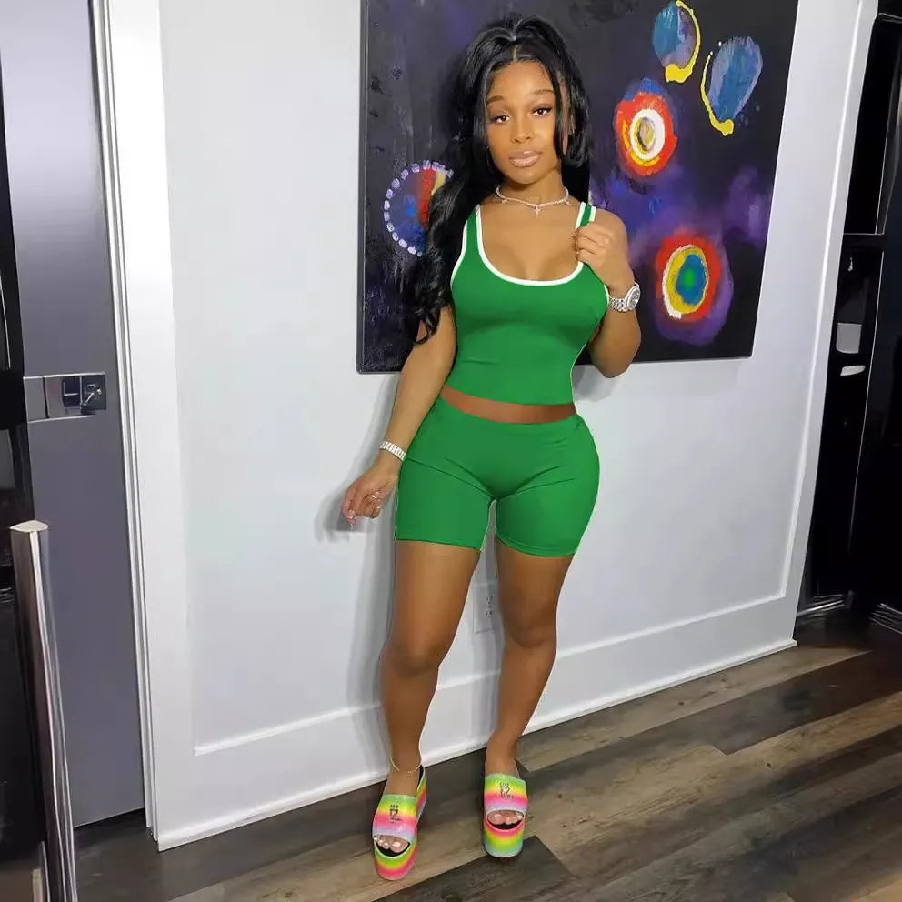 Tank top and Shorts combo